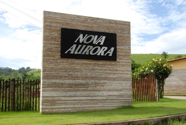Entrada da empresa Nova Aurora